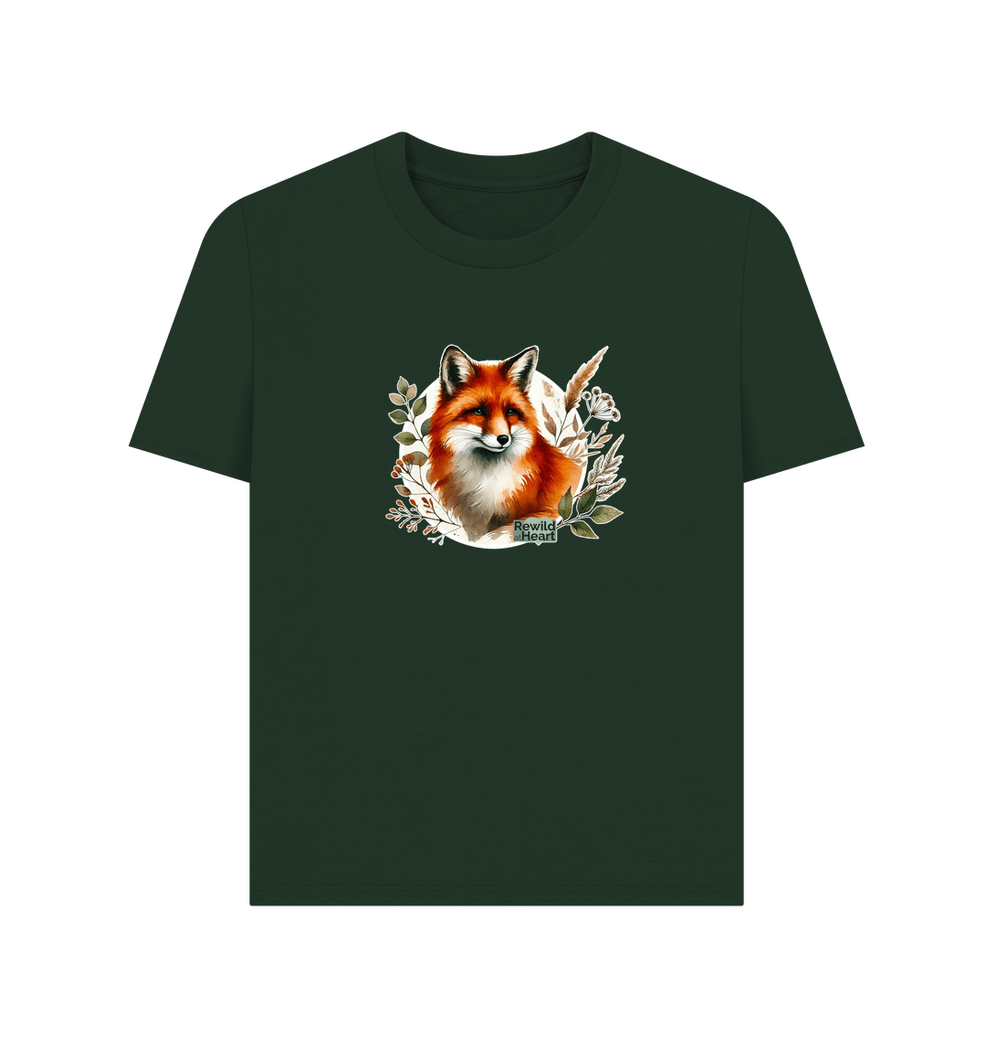 Evergreen Woodland Fox Women's Classic T-Shirt