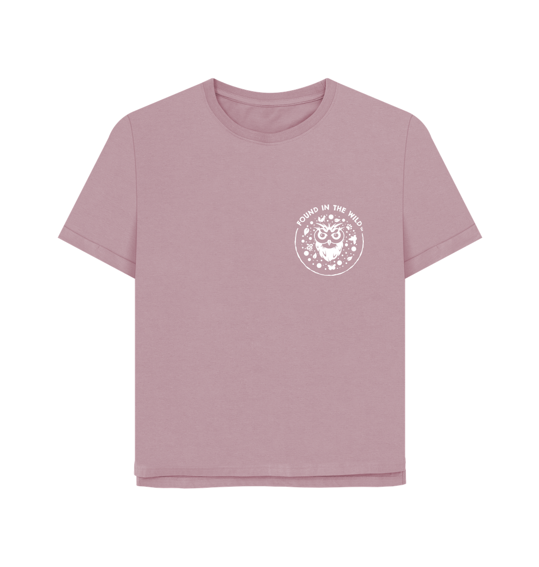 Mauve Printed T-shirt