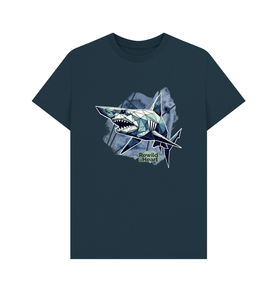Denim Blue Goblin Shark Men's T-Shirt