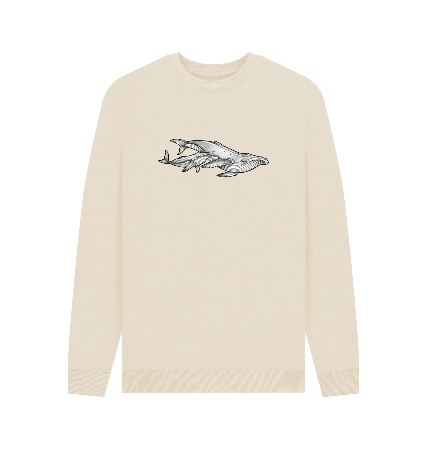 Oat Printed Sweater Front