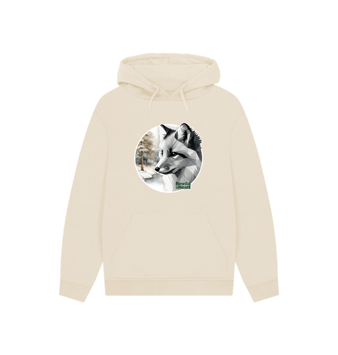 Oat Silent Arctic Fox Hoodie