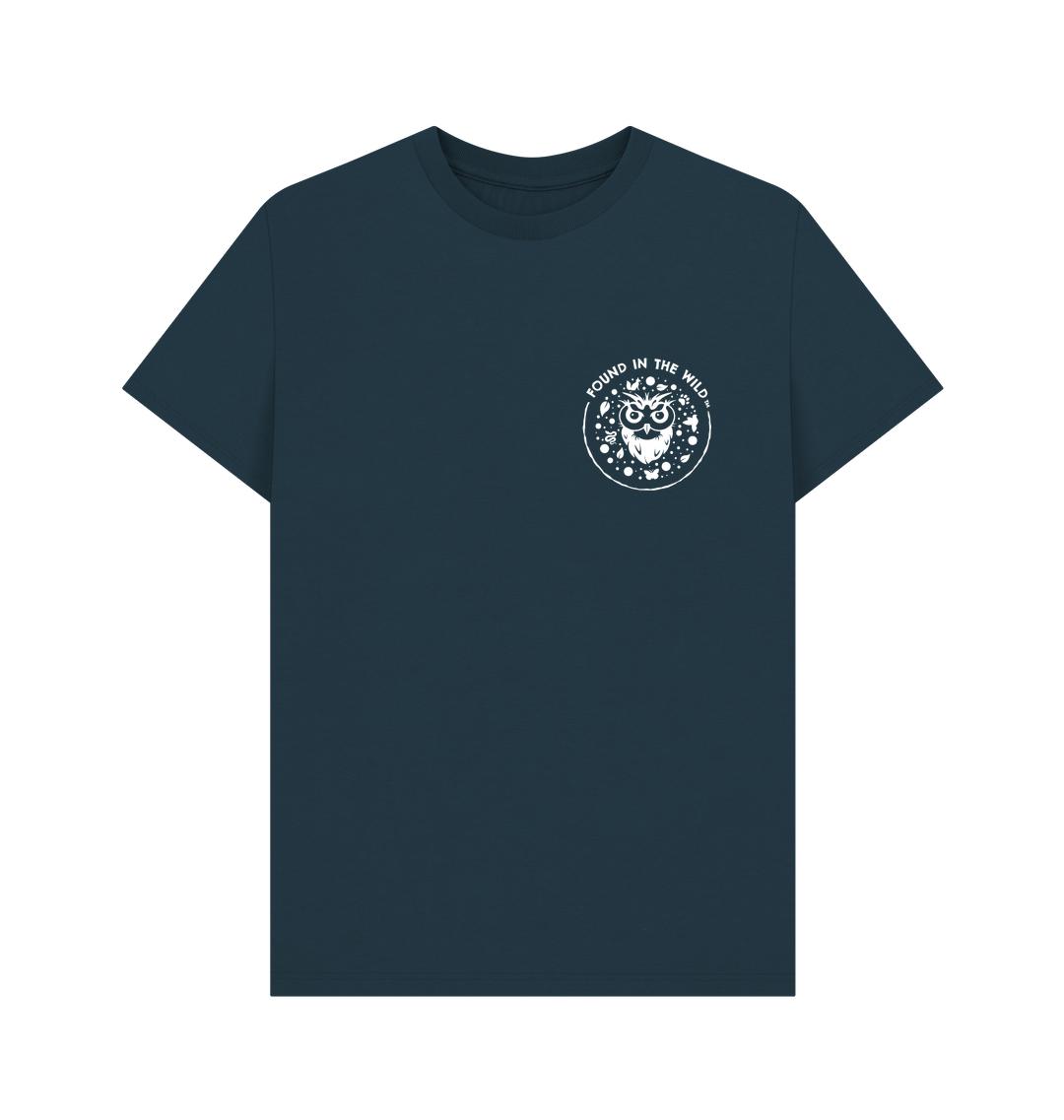 Denim Blue Printed T-shirt