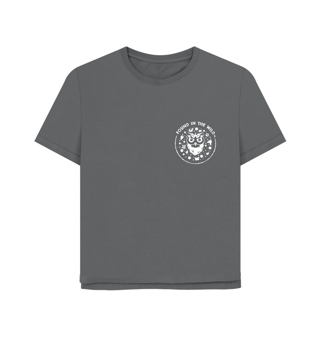 Slate Grey Printed T-shirt