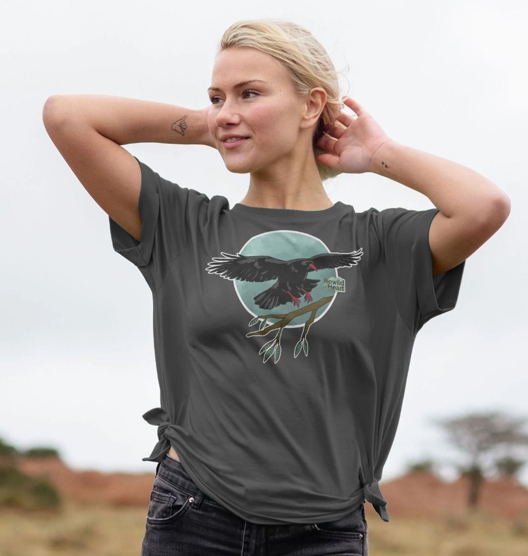 Chough Coastal Breeze Women's Relaxed-Fit T-Shirt