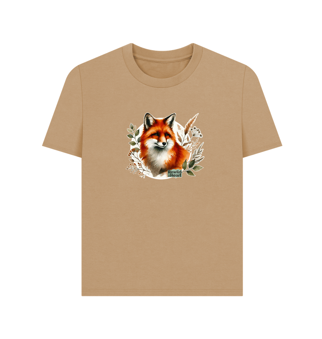 Sand Woodland Fox Women's Classic T-Shirt