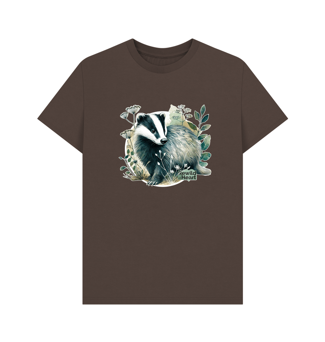 Chocolate Badger Wanderer Men's T-Shirt