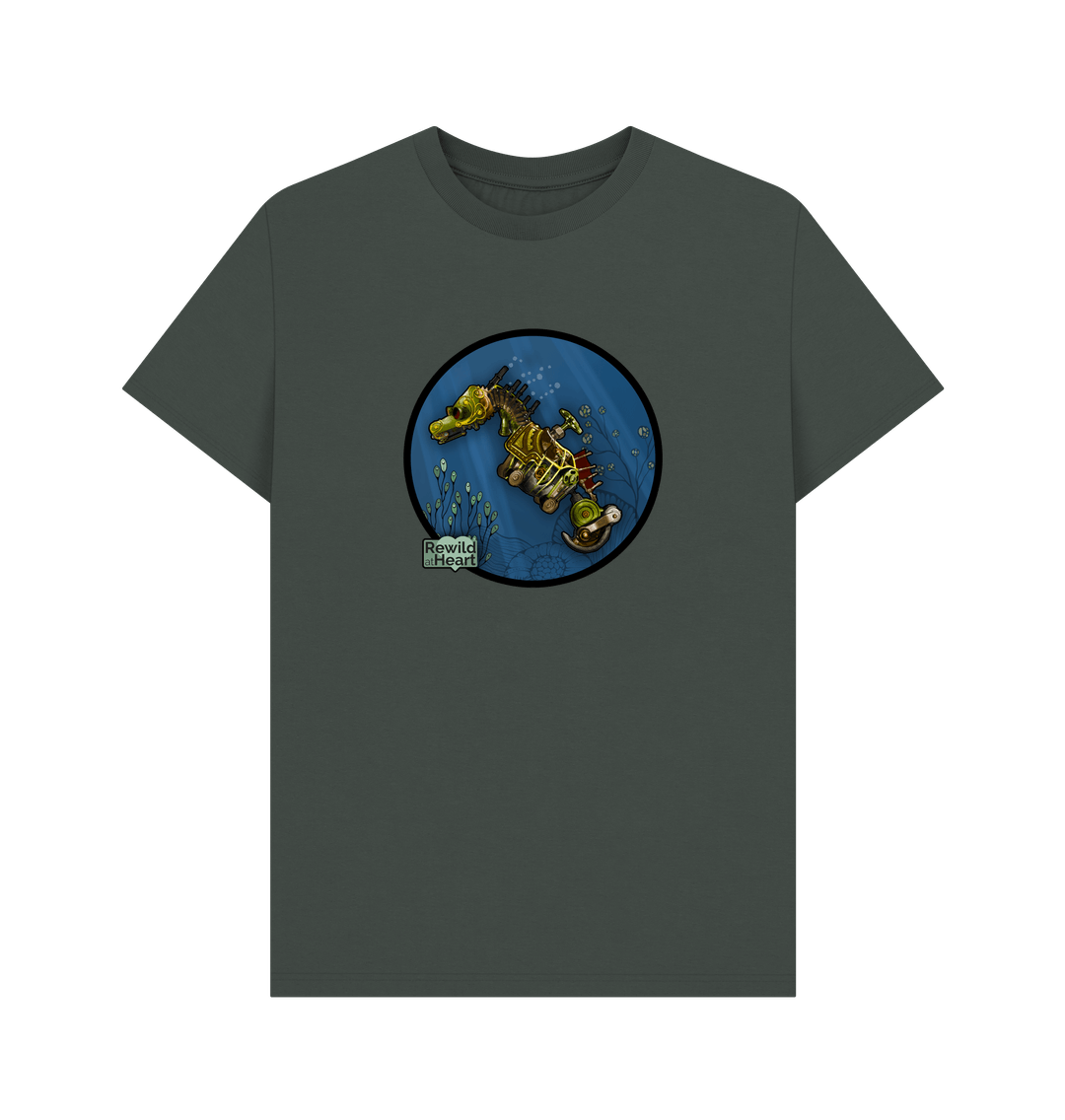 Dark Grey Printed T-shirt
