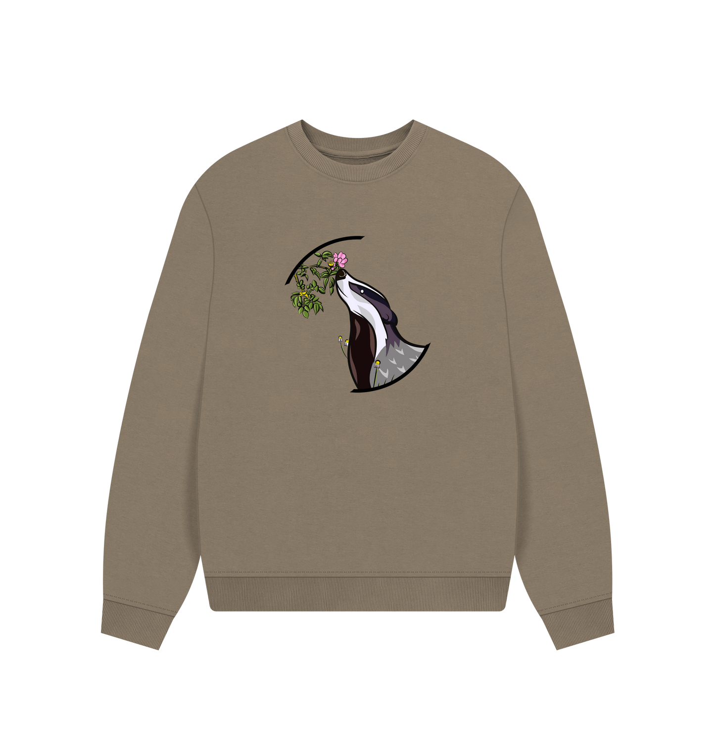 Willow Printed Sweater Front