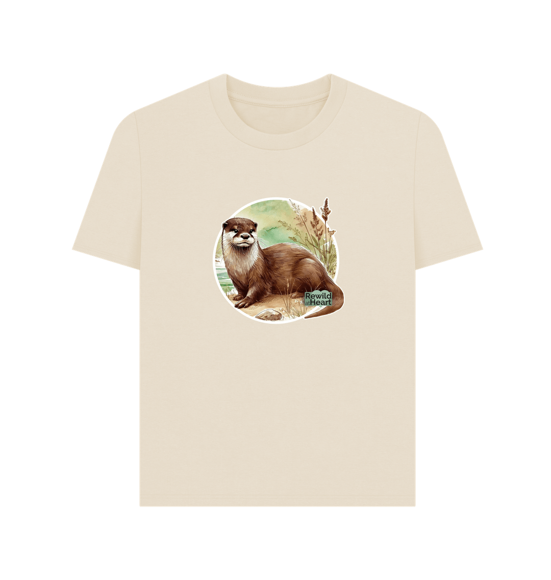 Oat Riverside Otter Women's Classic T-Shirt