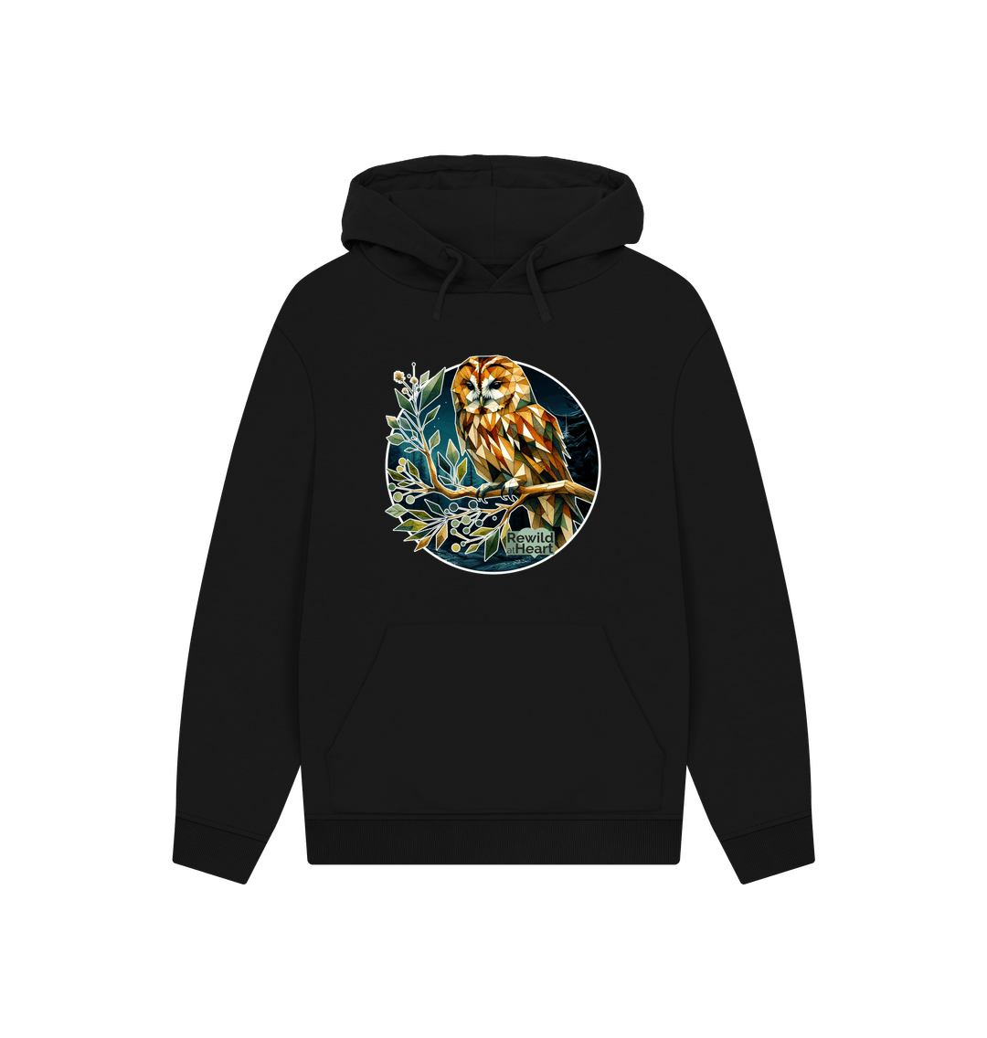Black Tawny Owl Hoodie