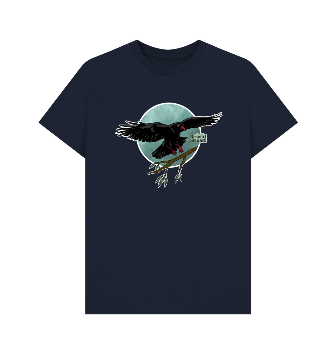 Navy Blue Chough Coastal Breeze Men's T-Shirt