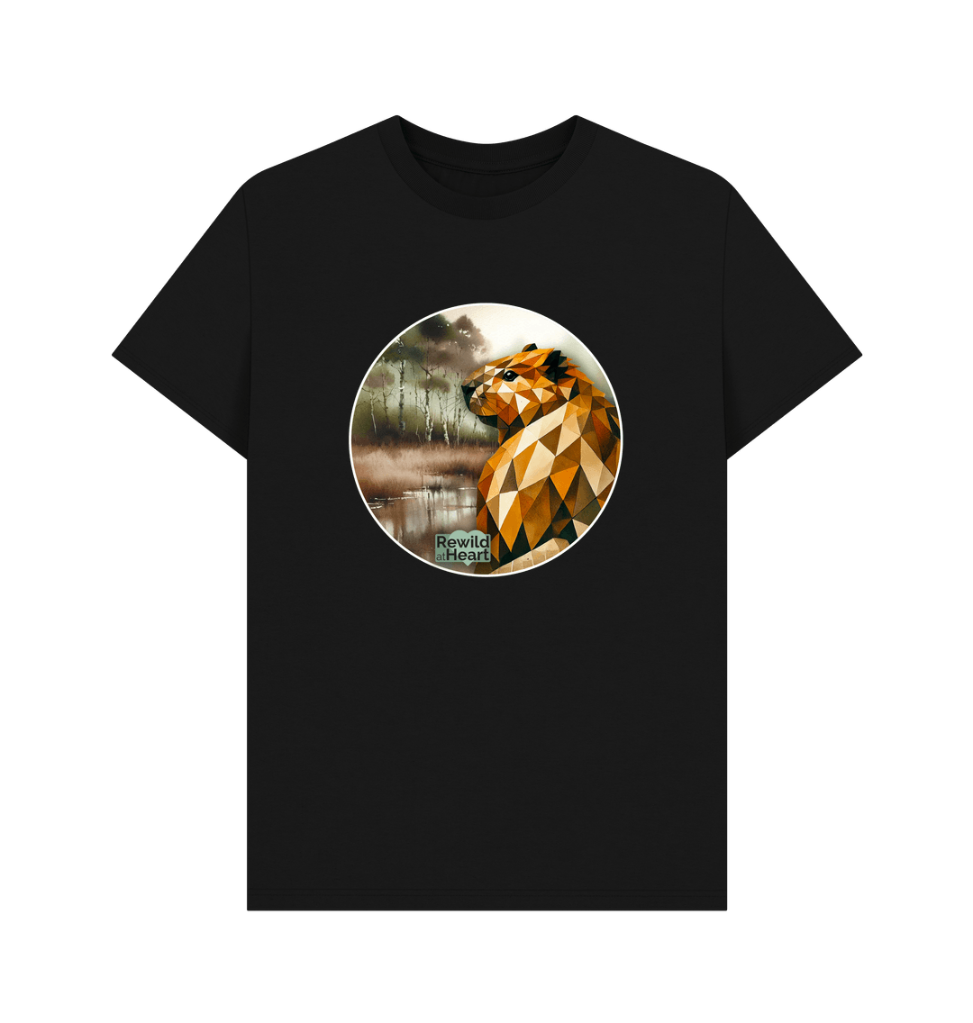 Black Beaver Wetland Men's T-Shirt