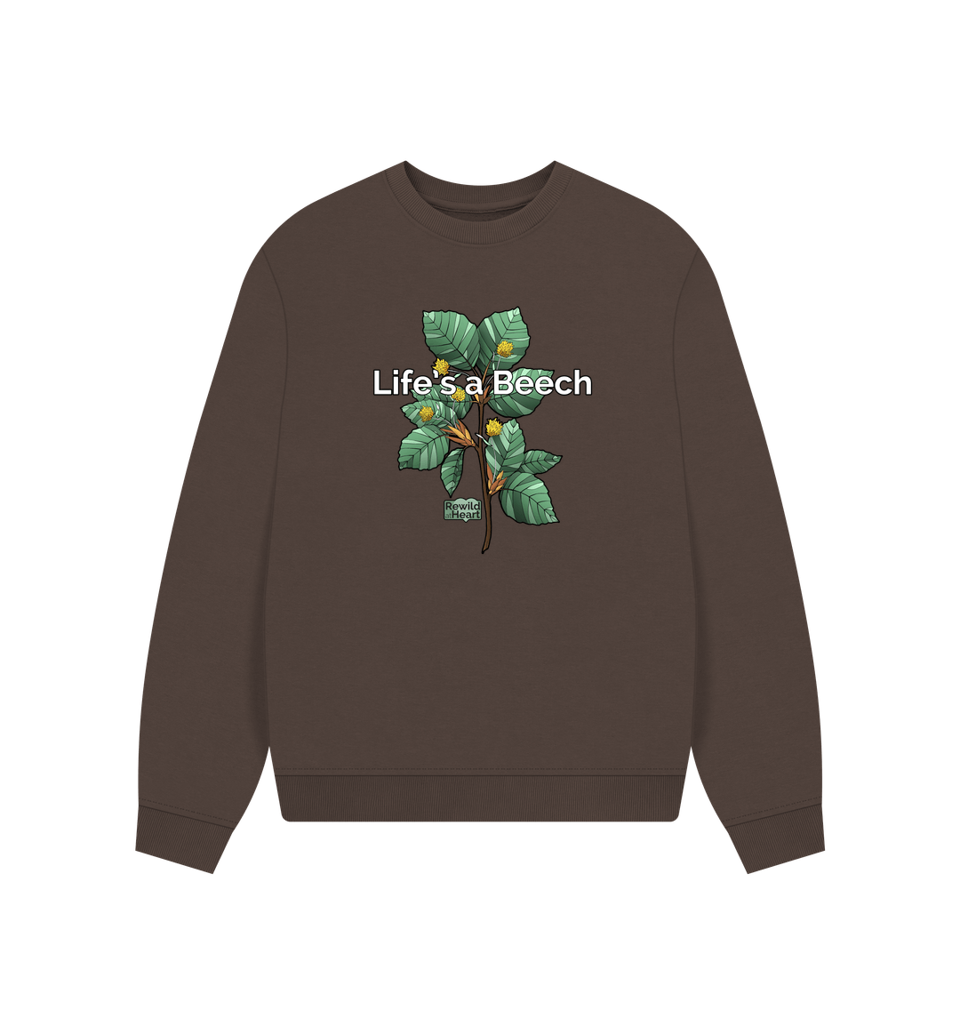 Chocolate Printed Sweater