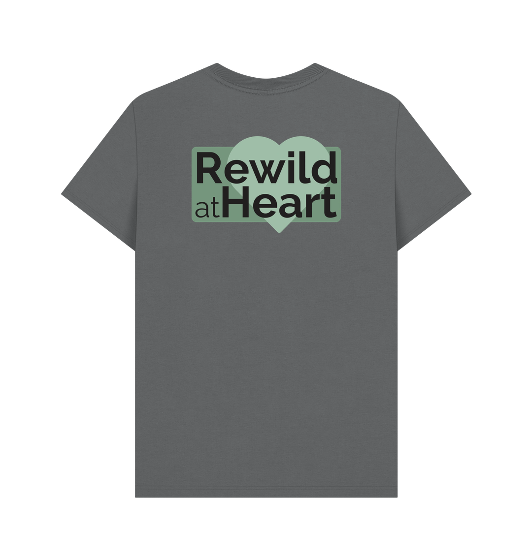 Slate Grey Printed T-shirt