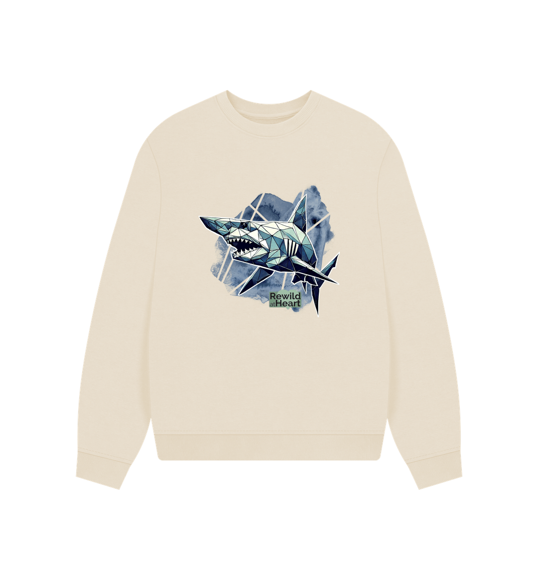 Oat Goblin Shark Women's Oversized Jumper