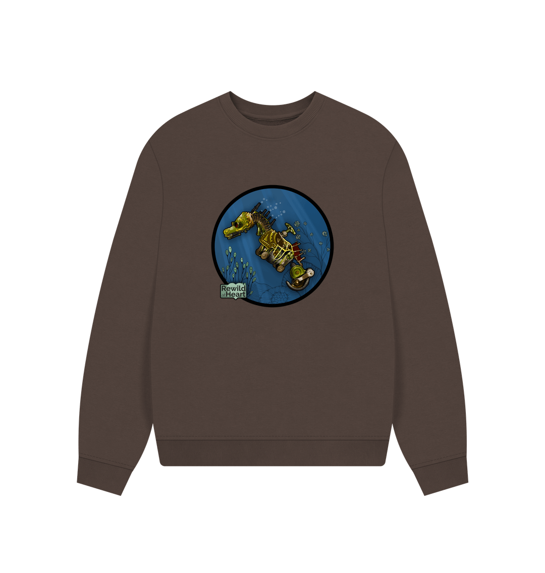 Chocolate Printed Sweater