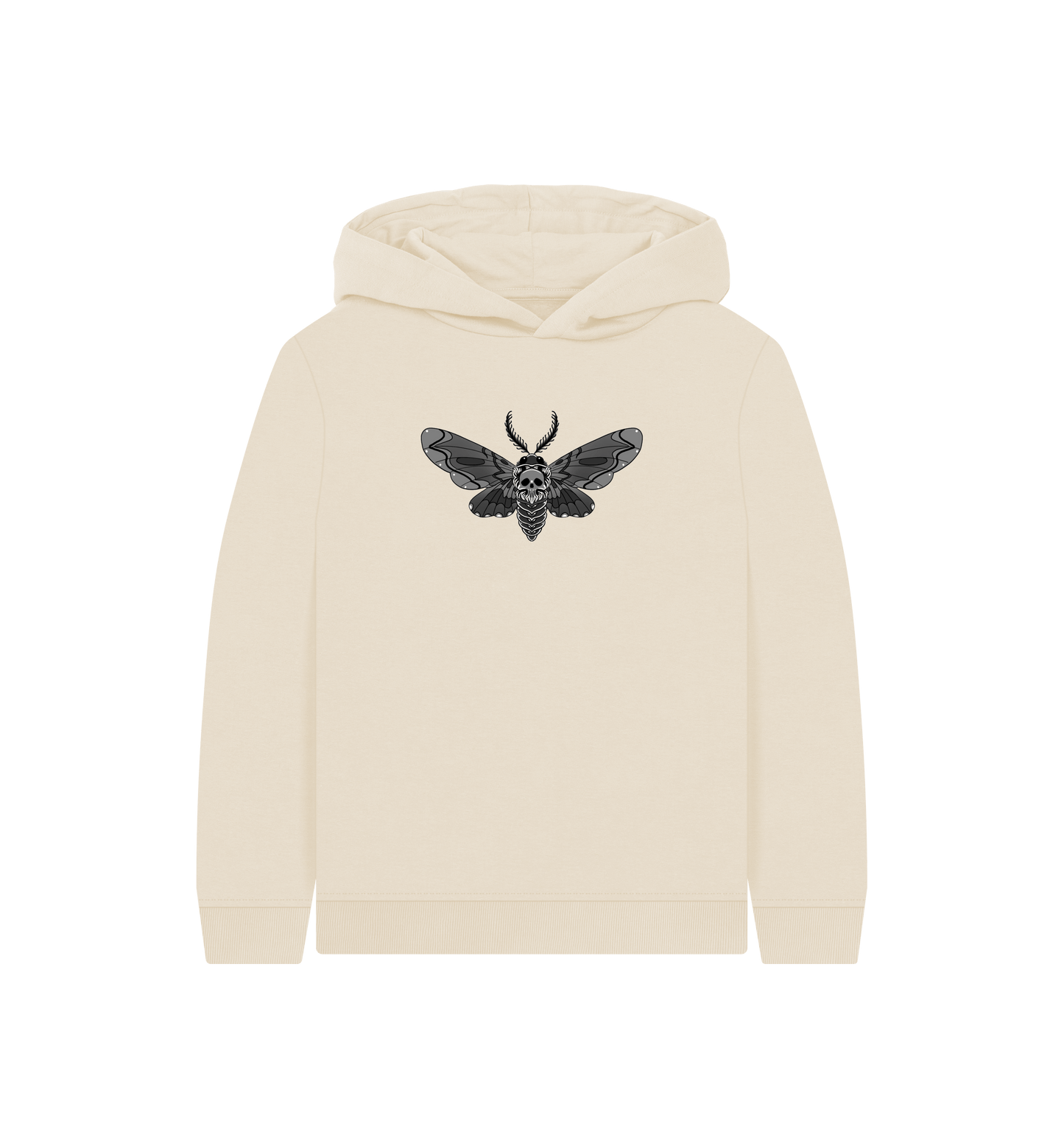 Oat Printed Kids Hoodie Front