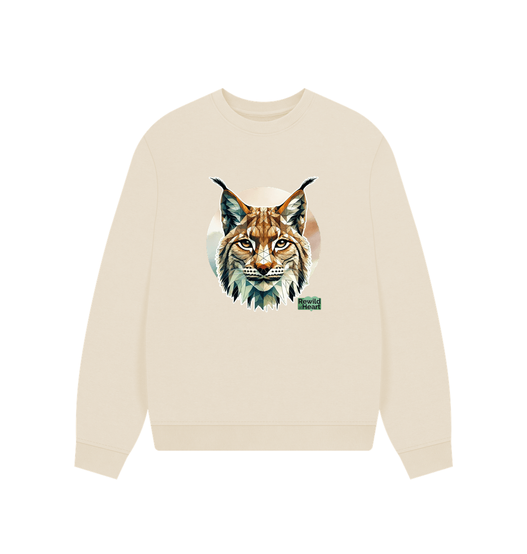 Oat Primal Lynx Women's Oversized Jumper