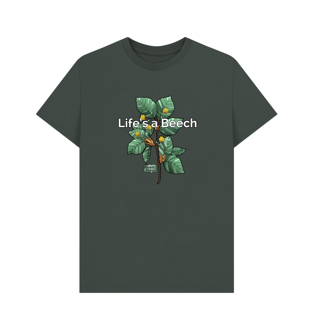 Dark Grey Printed T-shirt