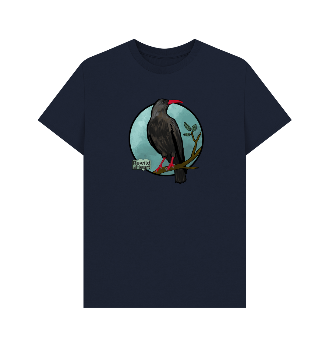 Navy Blue Chough Solace Men's T-Shirt