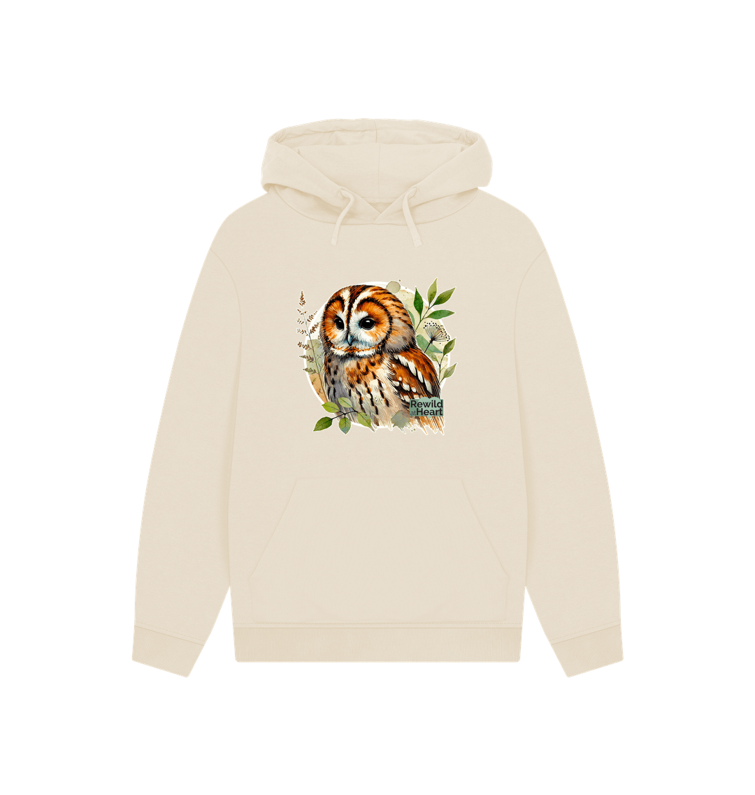 Oat Tawny Owl Forest Hoodie
