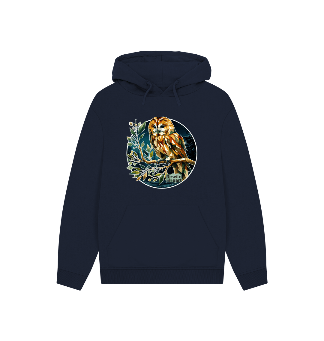 Navy Tawny Owl Hoodie