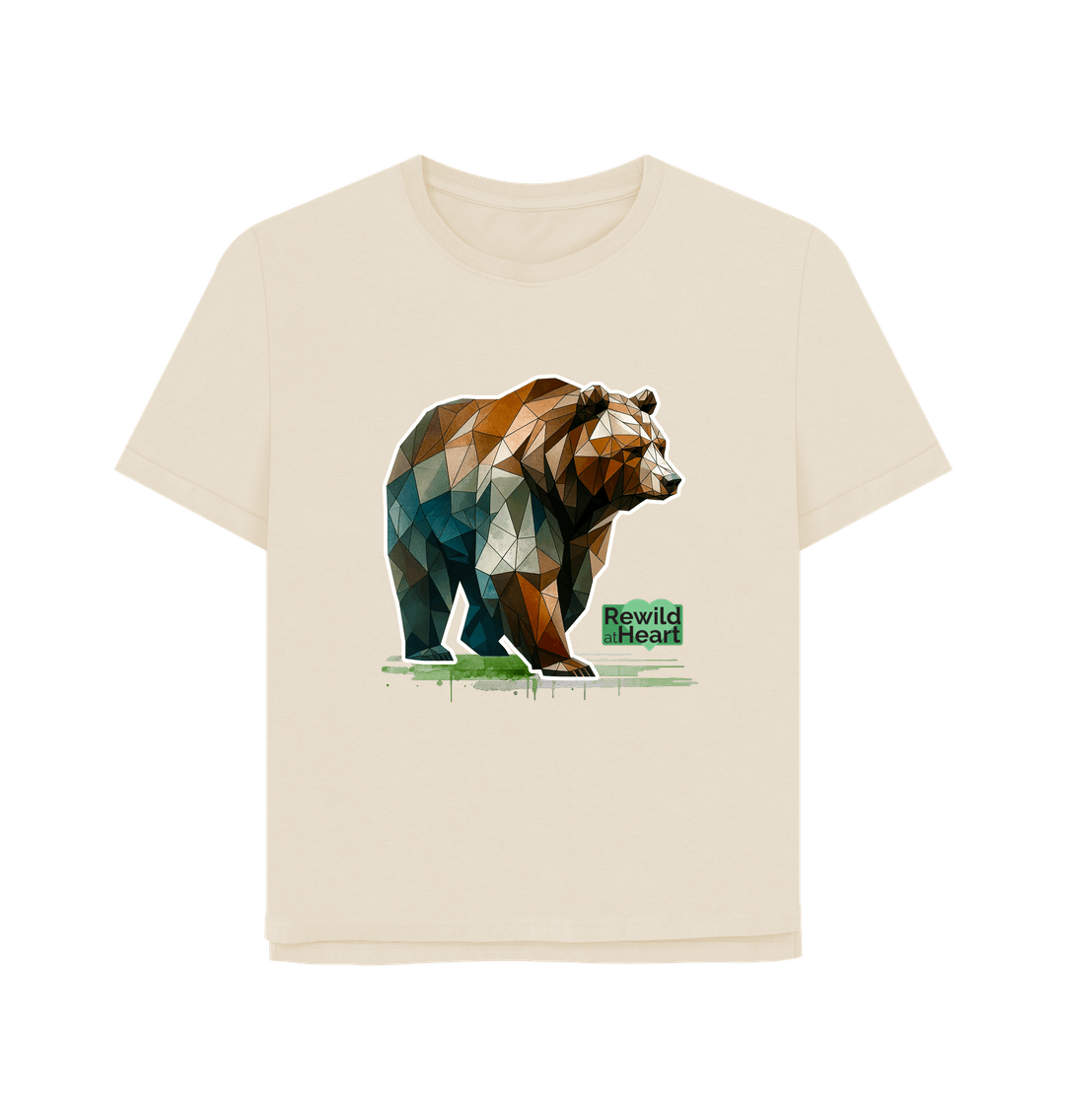 Oat Spirit of the Brown Bear Women's Relaxed-Fit T-Shirt
