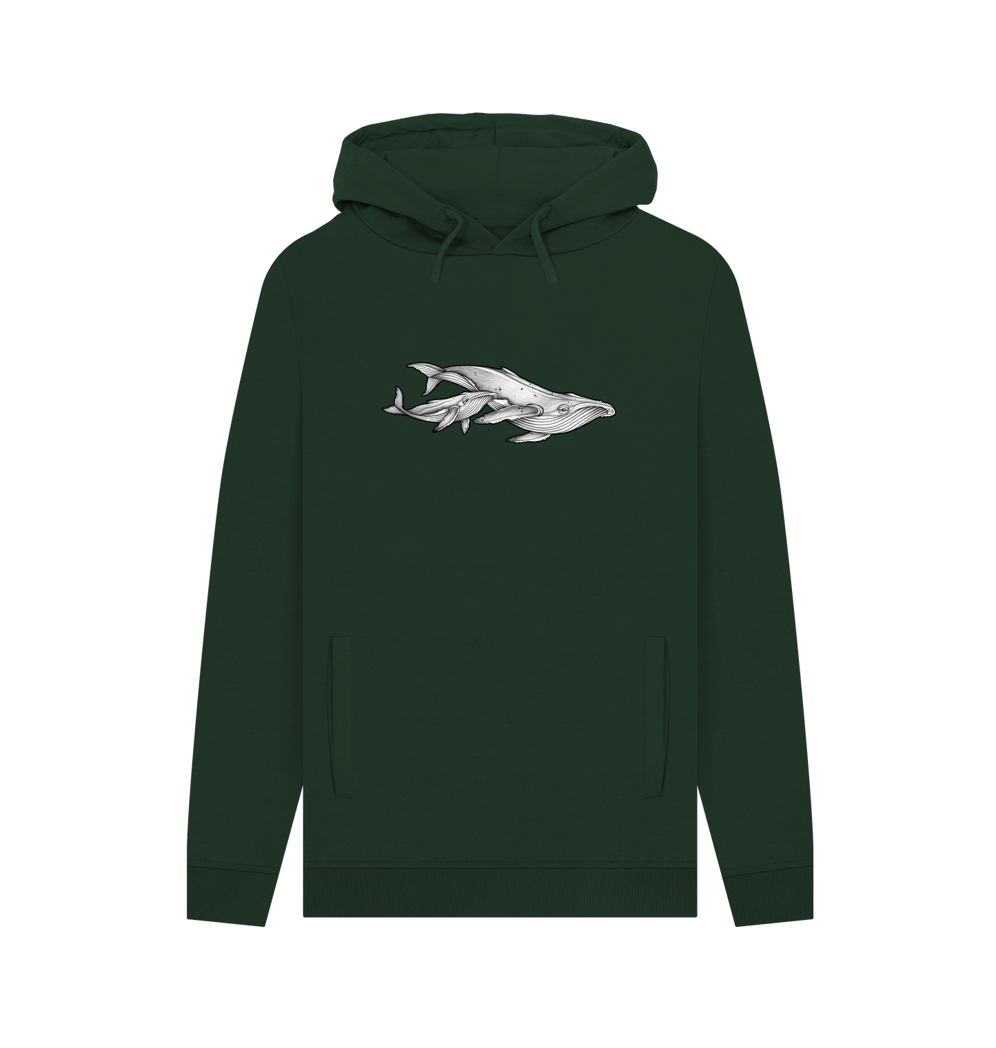 Evergreen Printed Hoody Front