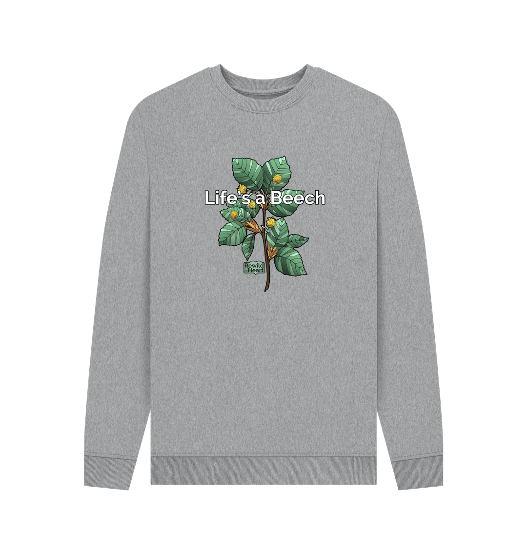 Light Heather Printed Sweater