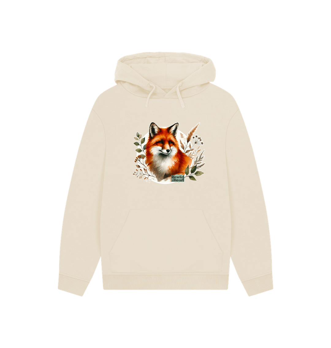 Oat Woodland Fox Hoodie