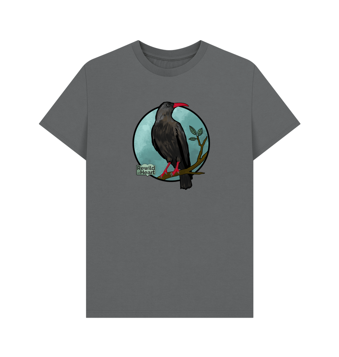 Slate Grey Chough Solace Men's T-Shirt