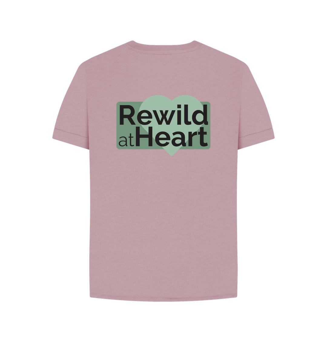 Rewild at Heart Logo | Women's Relaxed Fit T-Shirt