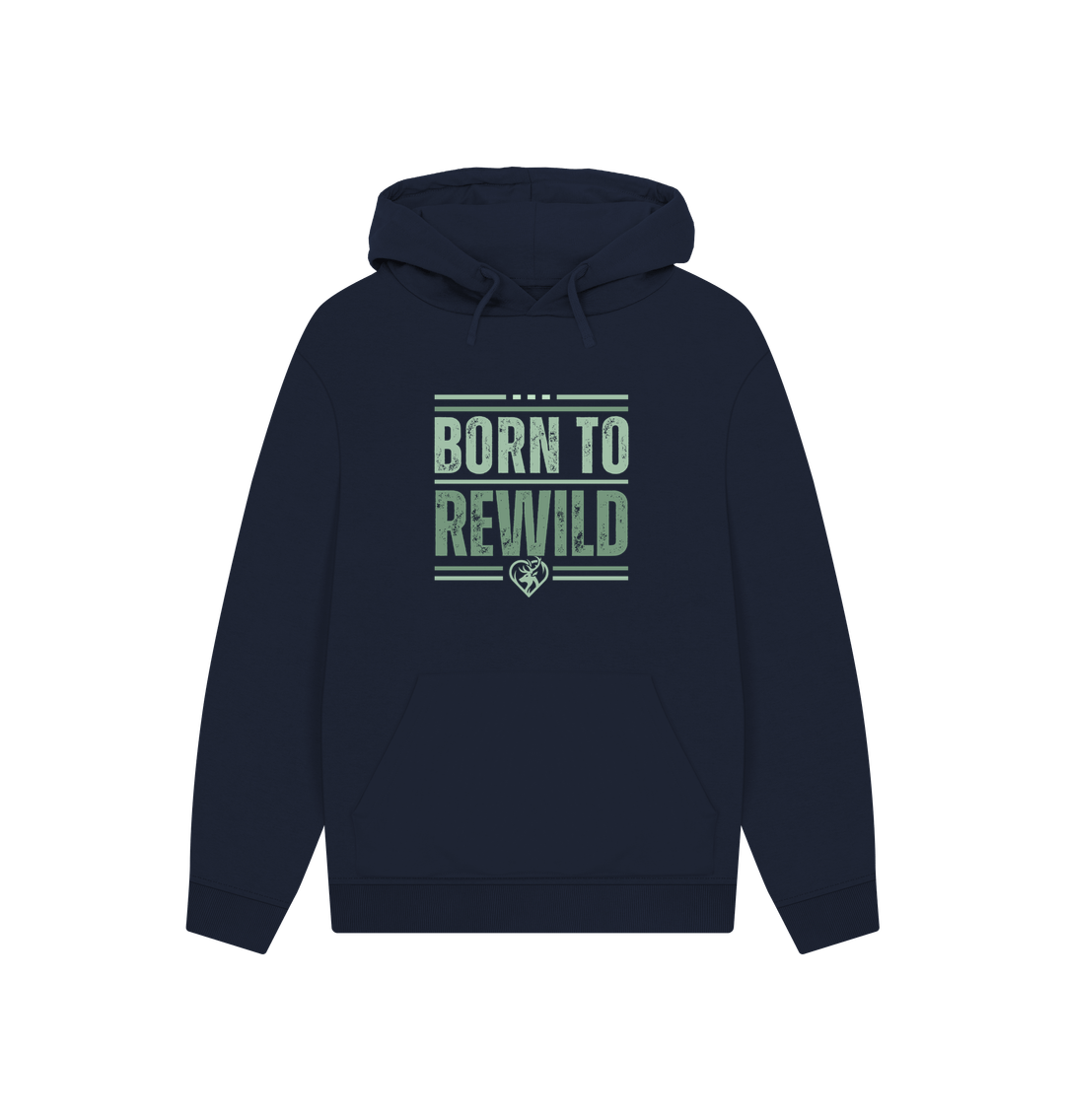 Navy Born to Rewild Hoodie