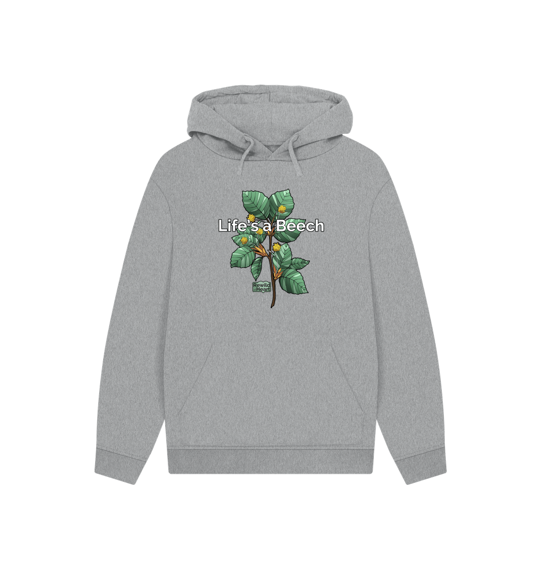 Athletic Grey Printed Hoody