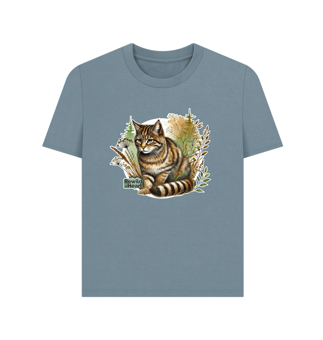 Stone Blue Wildcat Wilderness Women's Classic T-Shirt