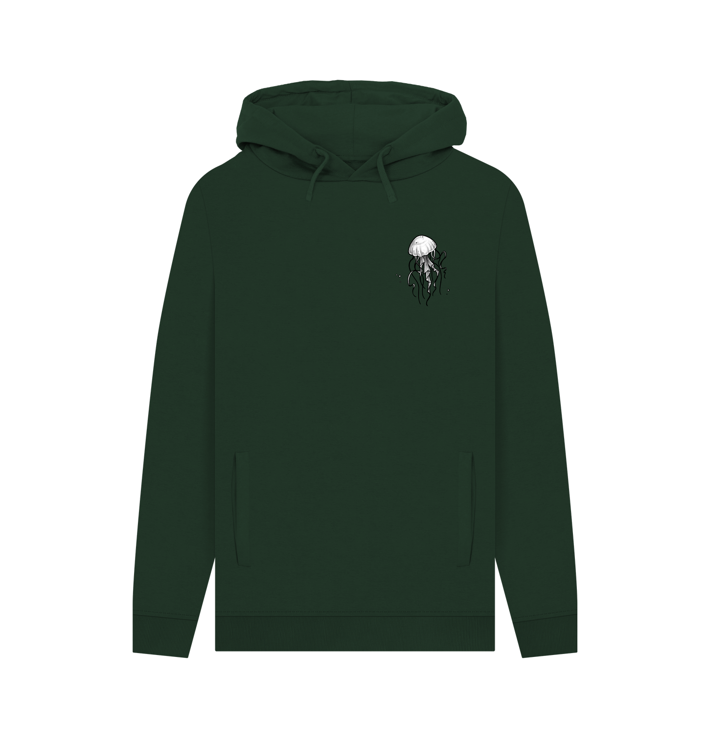 Evergreen Printed Hoody Front