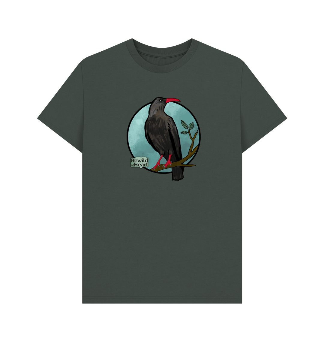 Dark Grey Chough Solace Men's T-Shirt