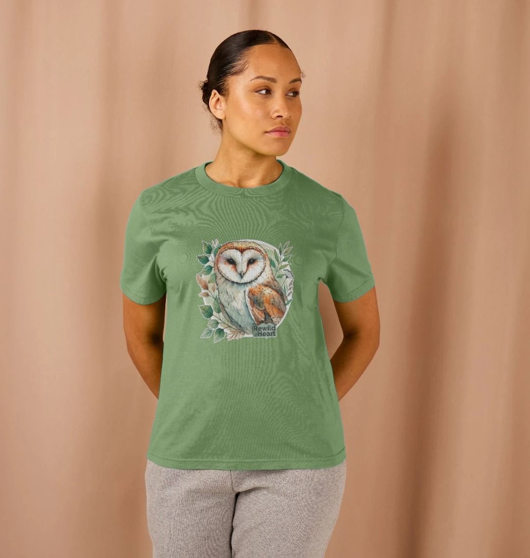 Barn Owl Woodland Women's Classic T-Shirt