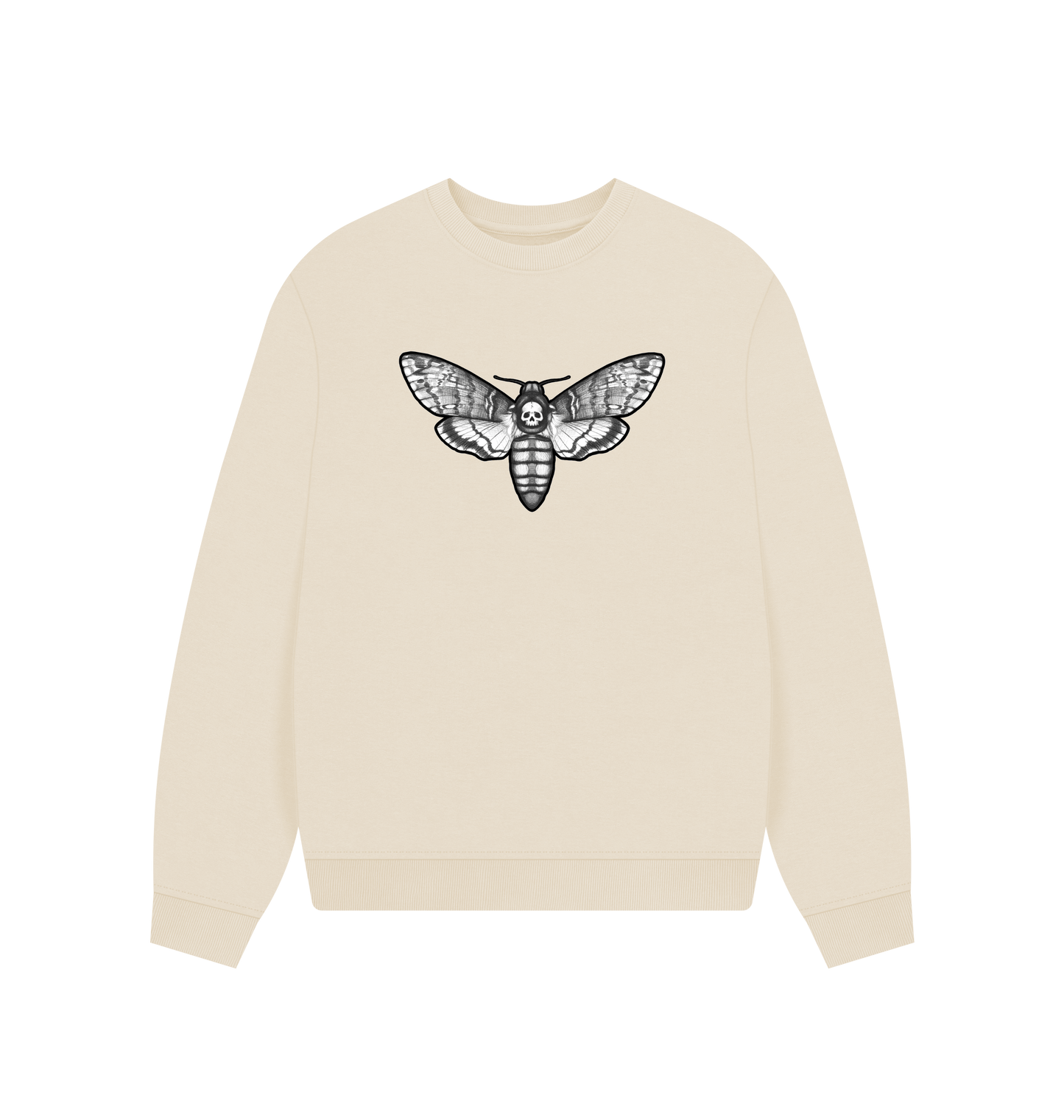 Oat Printed Sweater Front