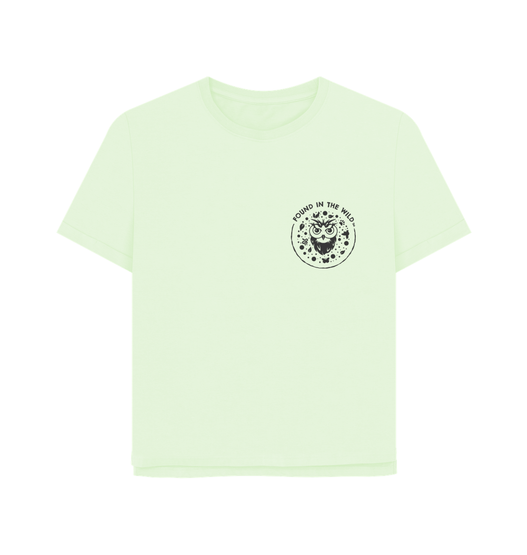 Pastel Green Printed T-shirt