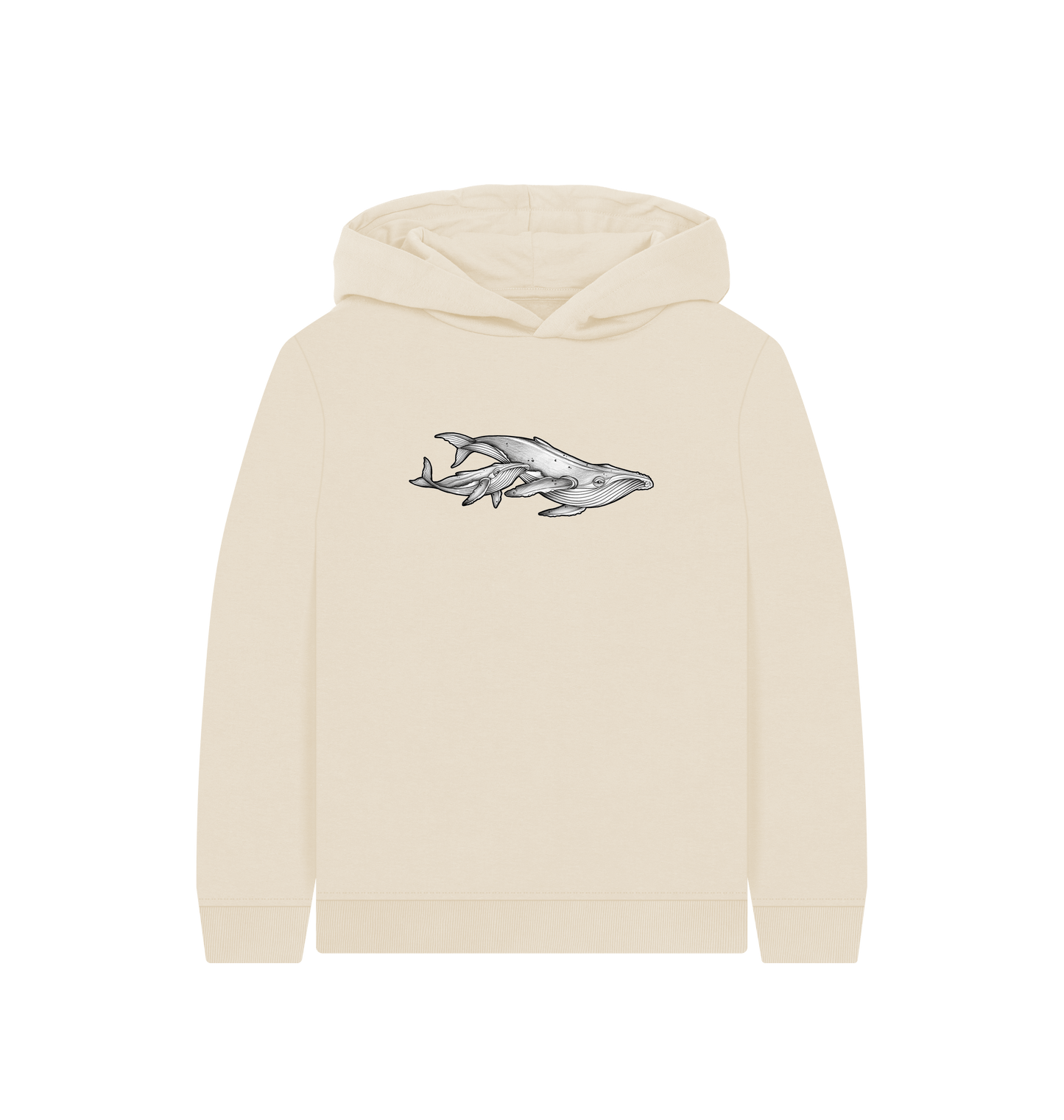 Oat Printed Kids Hoodie Front