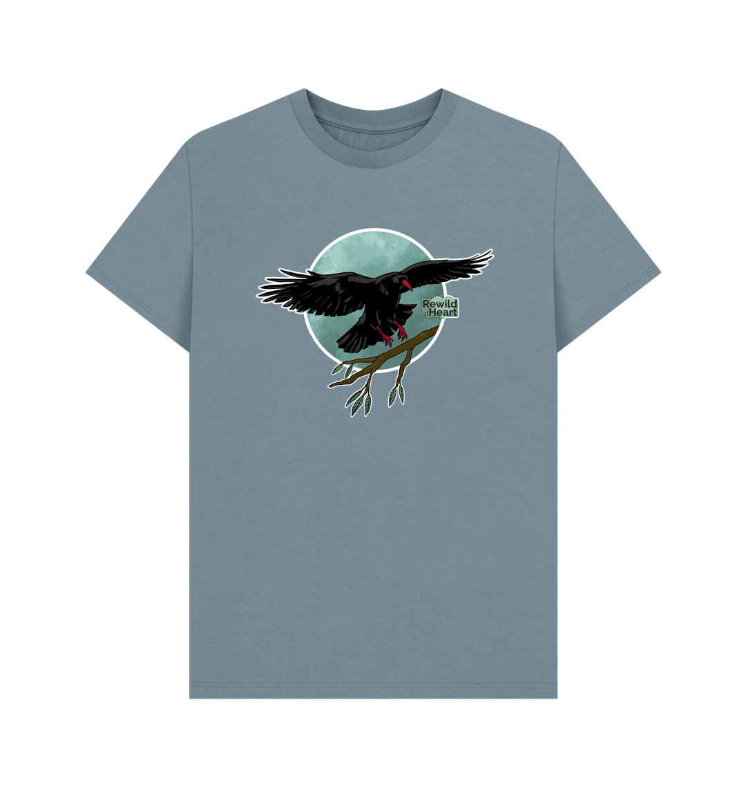 Stone Blue Chough Coastal Breeze Men's T-Shirt