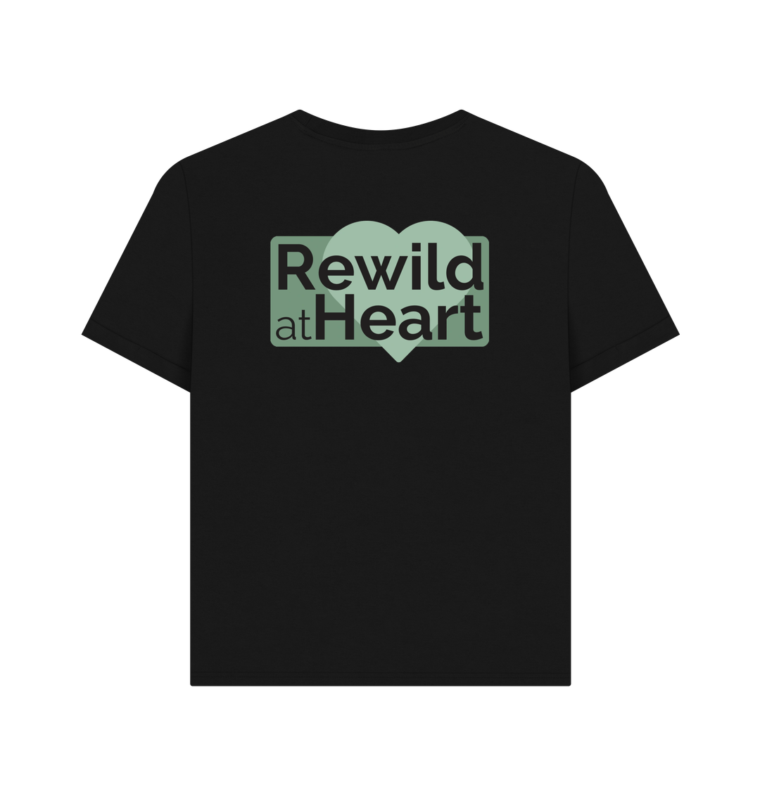 Rewild at Heart Logo | Women's Relaxed Fit T-Shirt