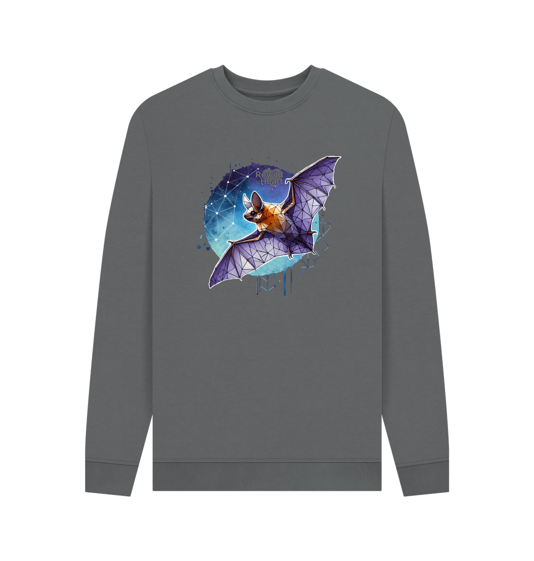 Slate Grey Bat Summer | Men's Sweater