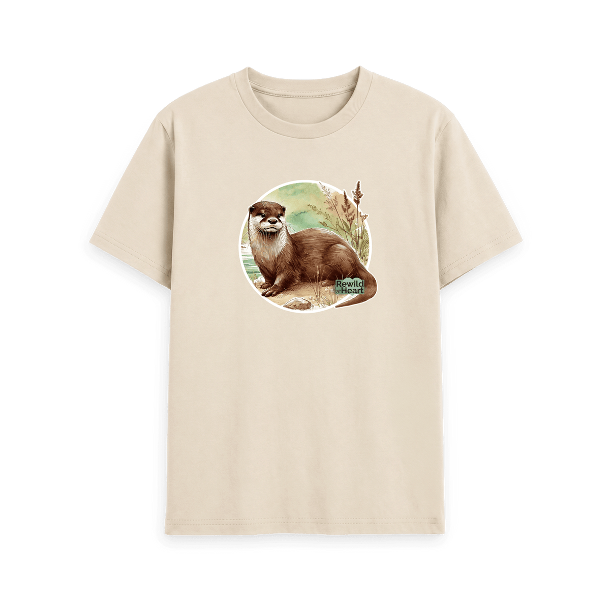 Oat Printed T-shirt Front