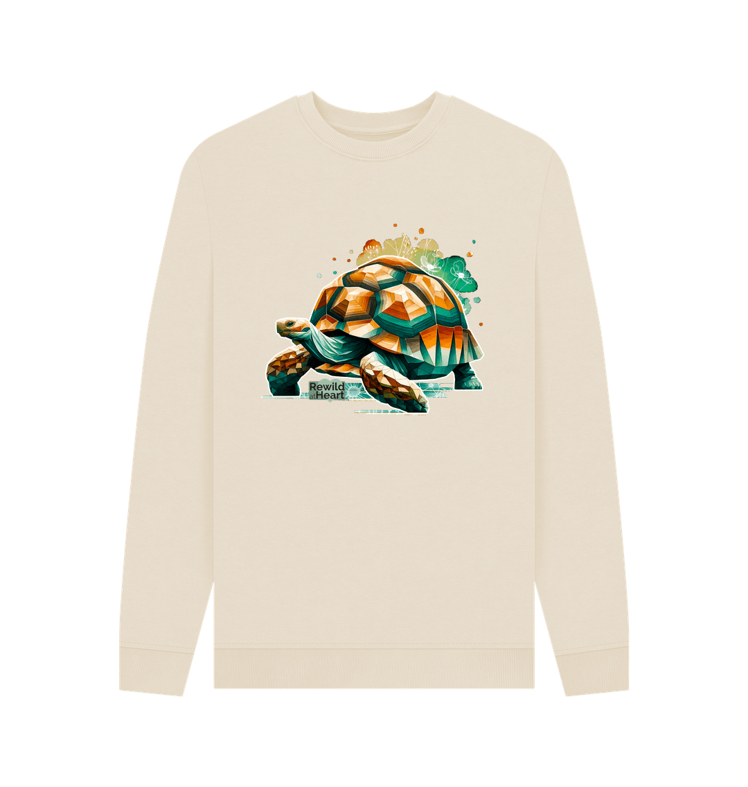 Oat Giant Tortoise Wildflower Men's Sweater