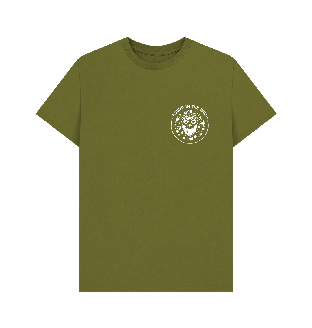 Moss Green Printed T-shirt