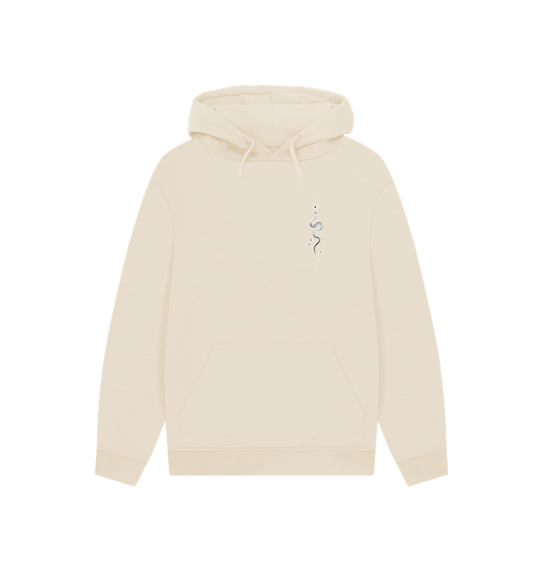Oat Starry Snake Accent Pocket Hoodie