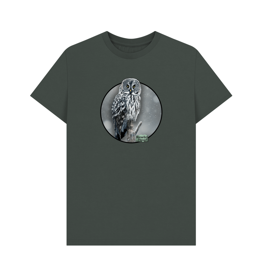 Dark Grey Printed T-shirt