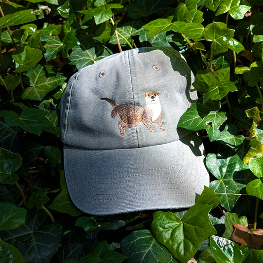 Otter Embroidered Baseball Cap